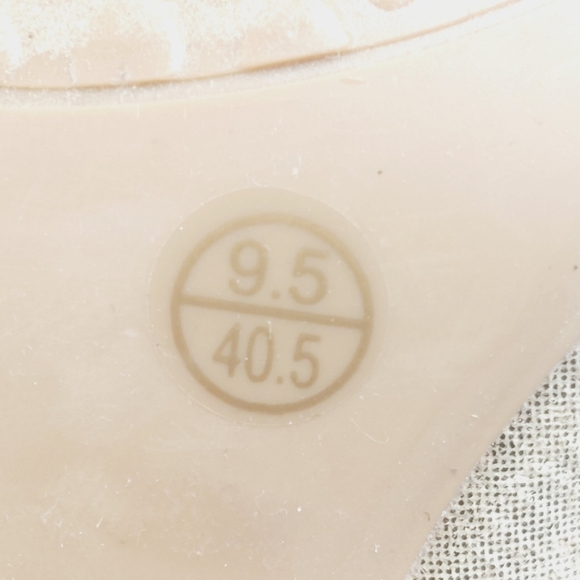 New Chinese Laundry Gold Scalloped Pointed Toe Spice Heel Pumps B206 - Picture 11 of 13